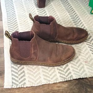 Dr. Marten's brown boots